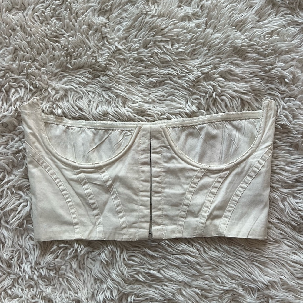 Princess Polly Saturday Sinner Corset Belt White - Picture 3 of 6